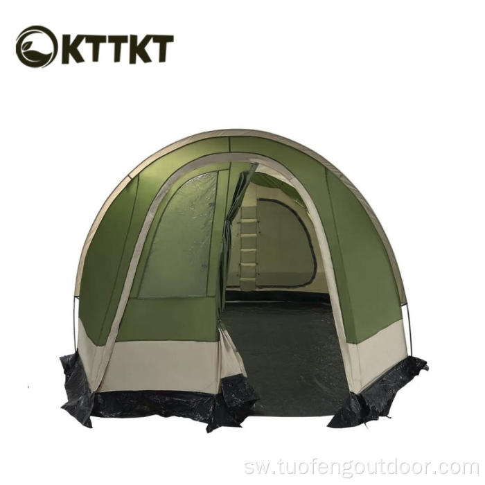 14.6kg Green Outdoor Camping Nafasi Kubwa ya Hema